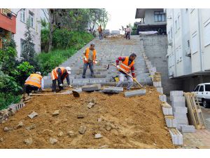 Şelale Mahallesi'ne Sokak Merdiveni