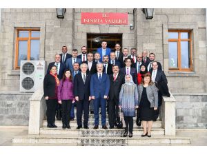 Yeni Başkan Ve Meclisten Vali Seymenoğlu Ziyareti