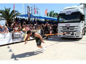 Strongman Alanya Şampiyonu Travis Ortmayer Oldu