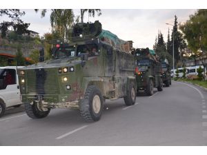 Sınıra Askeri Sevkıyat