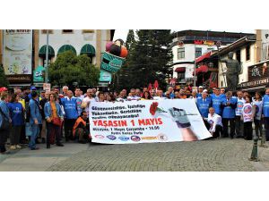 Antalyalılar, 'Büyük 1 Mayıs Mitingi Ve Yürüyüşü'ne Davet Edildi