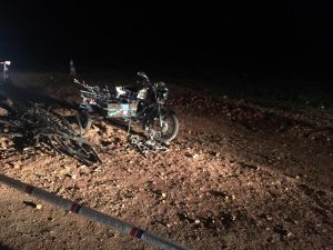 Sepetli Motosiklet Takla Attı: 1 Ölü