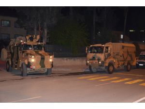 Gece Yarısı Suriye Sınırına Komanda Takviyesi
