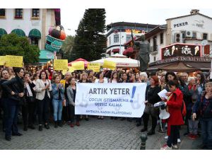 Kadınlardan Çocuk İstismarı Tepkisi