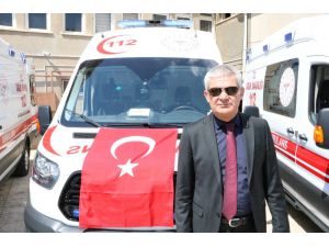 Kahramanmaraş’a Tam Donanımlı 7 Ambulans