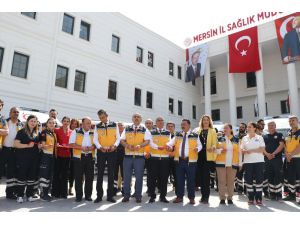 Mersin’de 8 Yeni Ambulans Göreve Başladı