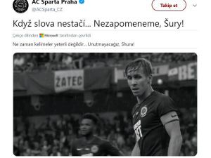 Sparta Prag’dan Duygusal Sural Paylaşımı