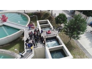 Öğrenciler İçmesuyu Arıtma Tesisini İnceledi