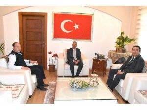 Emniyet Ve Jandarmadan Başkan Bozdağan’a Ziyaret