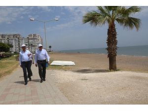 Mezitli Sahilleri Deniz Sezonuna Hazırlanacak