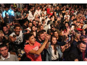 Antalya'da Rus Şarkıcı Timati'nin Konserine Yoğun İlgi