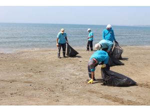 Hatay’da Deniz Ve Sahil Temizliği Başladı