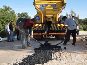 Üçağız Yolu Sezona Hazırlanıyor