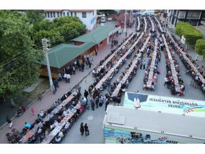 Hatay Büyükşehir Belediyesi Dörtyol’da İftar Verdi