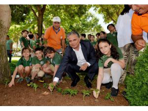 Başkan Uysal'la Parkta Ders Yaptılar