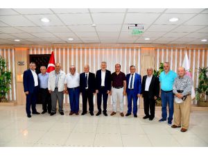 Başkan Başdeğirmen Alevi Bektaşi Dedelerini Ağırladı