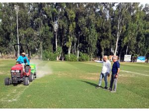 Karacailyas Futbol Sahası Yenilendi