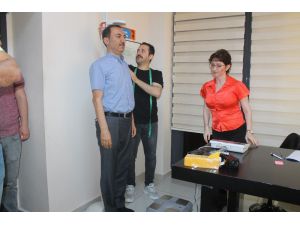 Gençlik Ve Spor İl Müdürlüğü’nde Sağlık Taraması