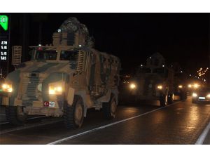 Gece Yarısı Suriye Sınırına Asker Takviyesi