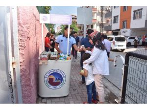 Ceyhan Belediyesi’nden Sınava Girecek Öğrencilere İkram