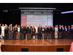 Kıbrıs Gazileri, Milli Mücadele Madalyası Ve Beratı İle Onurlandırıldı