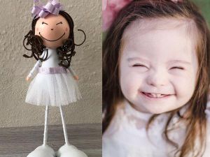 Down Sendromlu Kızının Gülüşünü Oyuncak Bebeklere Taşıdı
