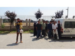 Hatay’da 12 Kaçak Göçmen Yakalandı