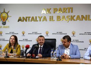 Ak Parti İl Başkanı Taş: Vekillerimiz Ayakbastı Parası İçin Önerge Verdi