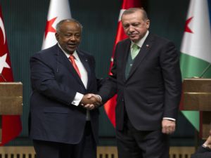 Erdoğan-Guelleh ortak basın toplantısı