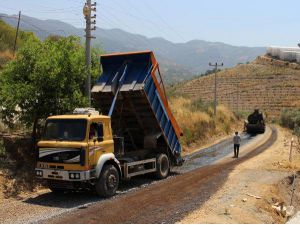 Gazipaşa Göçük'te Asfalt Sevinci