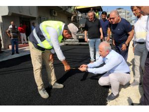 Akdeniz Belediyesi, Güneş Mahallesi Pazar Sokağını Yeniledi