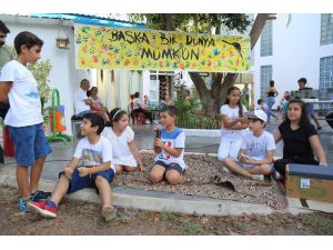Mezitli Belediyesi’nin ‘Çocuk Şenliği’nde, Çocuklar Doyasıya Eğlendi