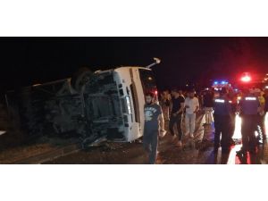 Isparta’da Trafik Kazası: 10 Yaralı