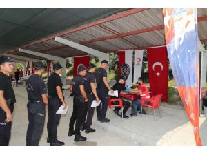 Mersin Polisinden Kan Bağışı