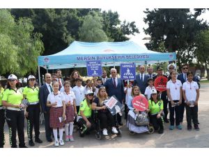 Mersin’de "Yaya Güvenliğinin Nöbetçisiyiz" Etkinliği