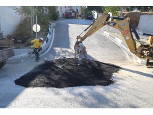 Turgutlu’da Bozuk Yollarda Asfalt Çalışmaları Başladı