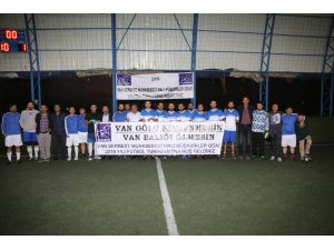 Van Smmmo’dan Kurumlar Arası Futbol Turnuvası