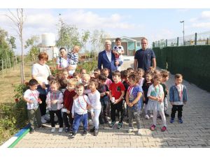 Anaokulu Öğrencilerinden Ergene Belediyesi Hayvan Bakımevine Ziyaret