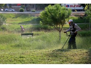 Toroslar’da Park Ve Yeşil Alanlarda Bakım