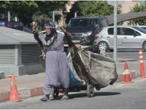 Yaşlı Kadının Ekmek Mücadelesi