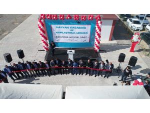 Nevşehir’de Hayvan Kasabası Hizmete Açıldı