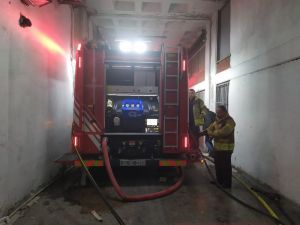 Başakşehir Aykosan’da İş Yerinde Korkutan Yangın