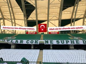 Konyaspor’dan ’Şehitler Tribünü’ Kararı