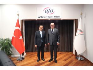 Endonezya Büyükelçisi İkbal, Ato Başkanı Baran’ı Ziyaret Etti
