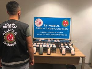 Sabiha Gökçen Havalimanı’nda 179 Adet Cep Telefonu Ele Geçirildi