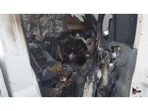 Kulu’da Kamyonetin Kundaklandığı İddiası