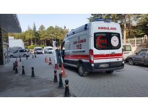 Ekim Mibzerinin Altında Kalan Kişi Hastanelik Oldu
