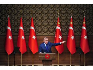 Cumhurbaşkanı Erdoğan: “Barış Pınarı Harekatı İle Tam Manasıyla Takke Düşmüş Kel Görünmüştür”