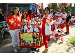 Kreş öğrencileri 29 Ekim’i Başkan Sözen’le kutladı