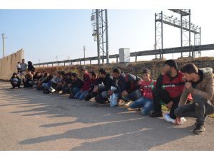 Hatay’da 29 Kaçak Göçmen Yakalandı